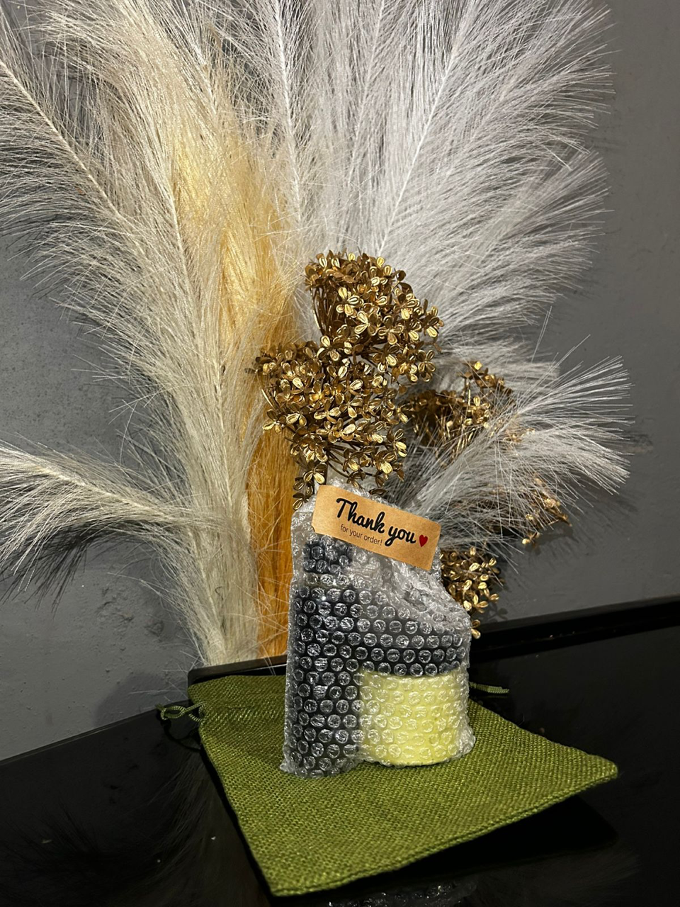 WM&R Naturals customer order wrapped for protection